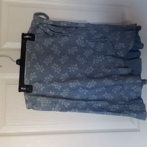 J crew cotton skirt